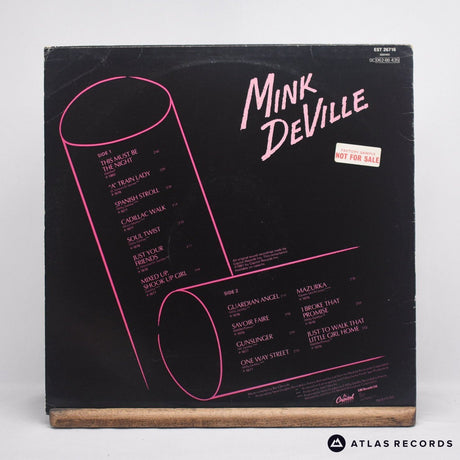 Mink DeVille - Savoir Faire - LP Vinyl Record - VG+/EX