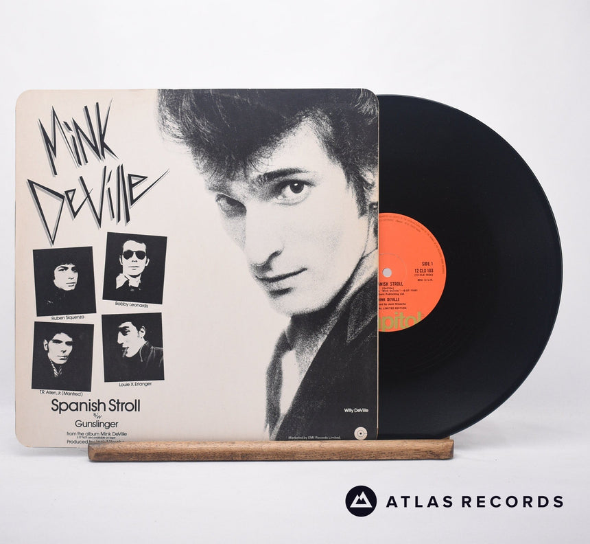 Mink DeVille Spanish Stroll 12" Vinyl Record - Front Cover & Record