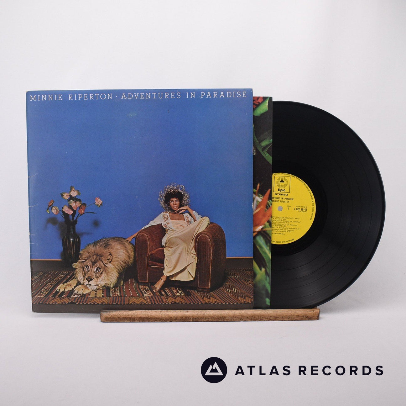 Minnie Riperton Adventures In Paradise LP Vinyl Record - Front Cover & Record