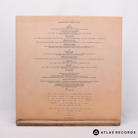 Minnie Riperton - Perfect Angel - B1 A1 LP Vinyl Record - EX/EX