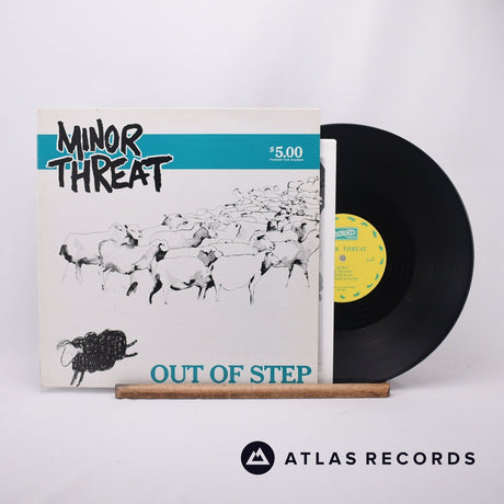 Minor Threat Out Of Step LP Vinyl Record - Front Cover & Record