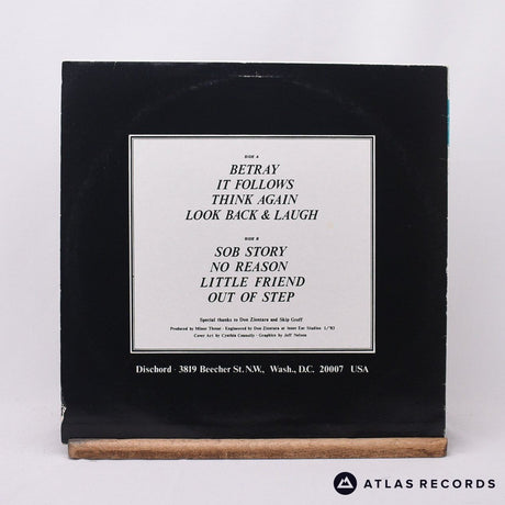 Minor Threat - Out Of Step - Insert Reissue LP Vinyl Record - VG+/EX