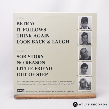 Minor Threat - Out Of Step - Lyric Sheet Reissue 12" Vinyl Record - NM/NM