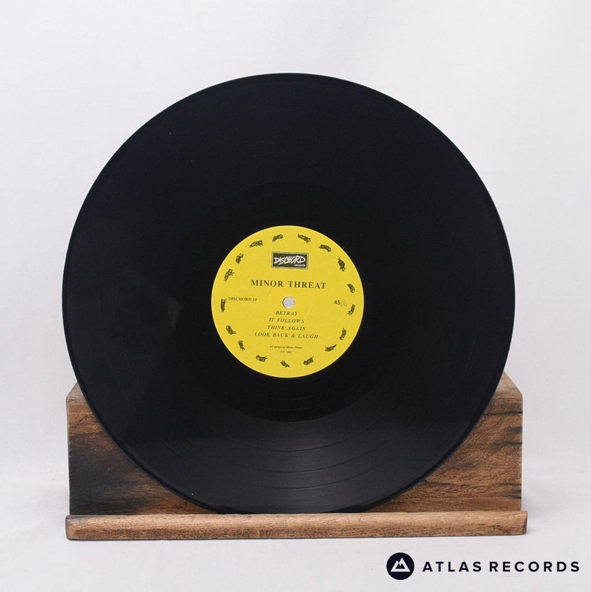 Minor Threat - Out Of Step - Lyric Sheet Reissue 12" Vinyl Record - NM/NM