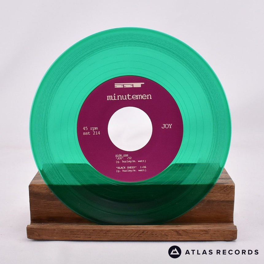 Minutemen - Joy - Green Translucent Reissue 7" EP Vinyl Record - NM/NM