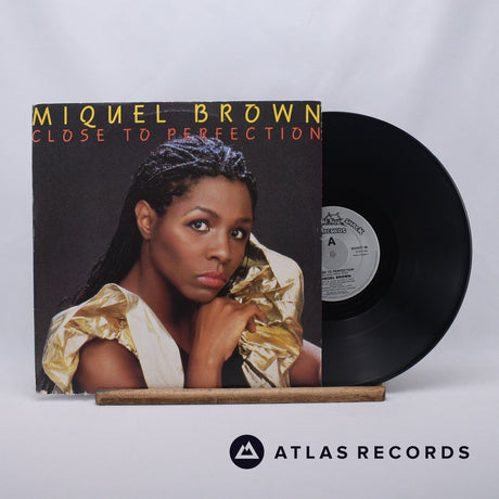 Miquel Brown Close To Perfection 12" Vinyl Record - Front Cover & Record