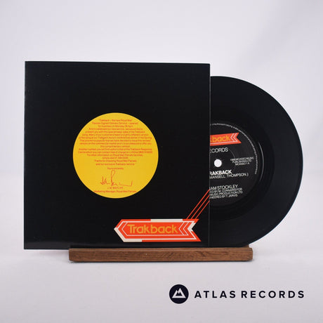 Miriam Stockley Trakback 7" Vinyl Record - Front Cover & Record