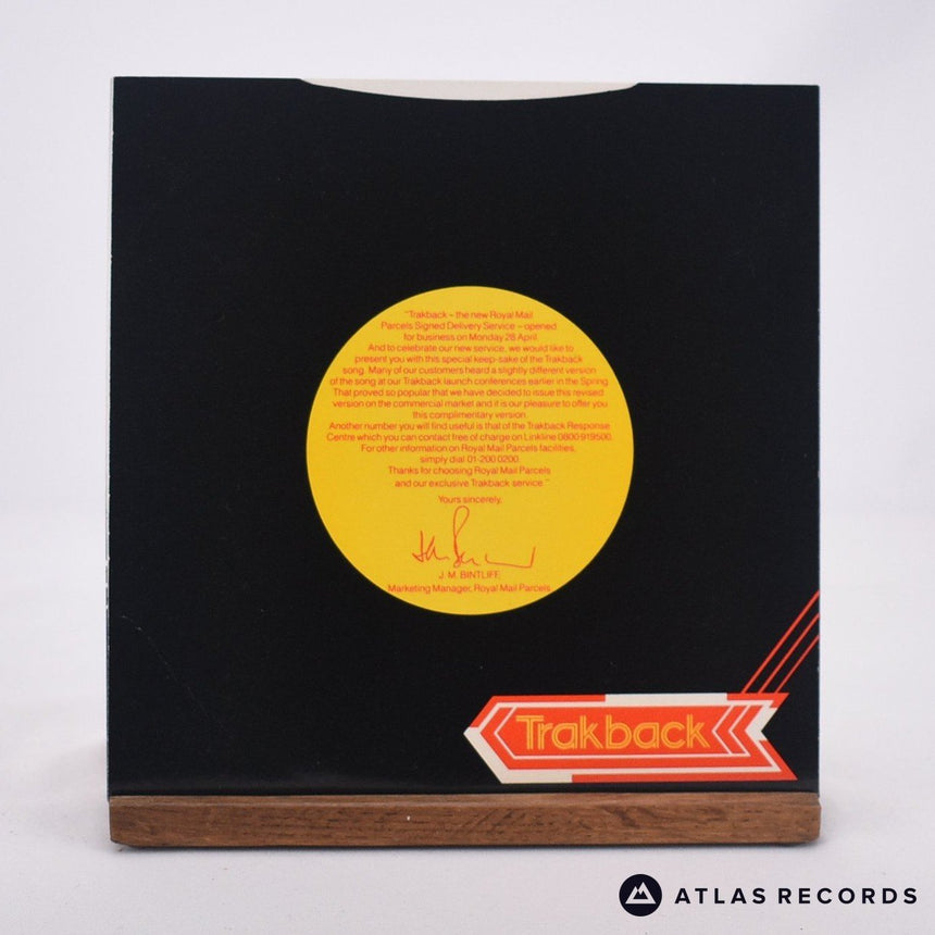 Miriam Stockley - Trakback - 7" Vinyl Record - EX/VG+