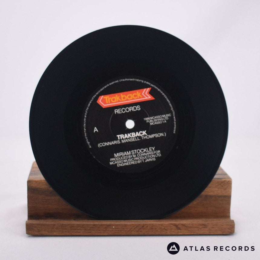 Miriam Stockley - Trakback - 7" Vinyl Record - EX/VG+