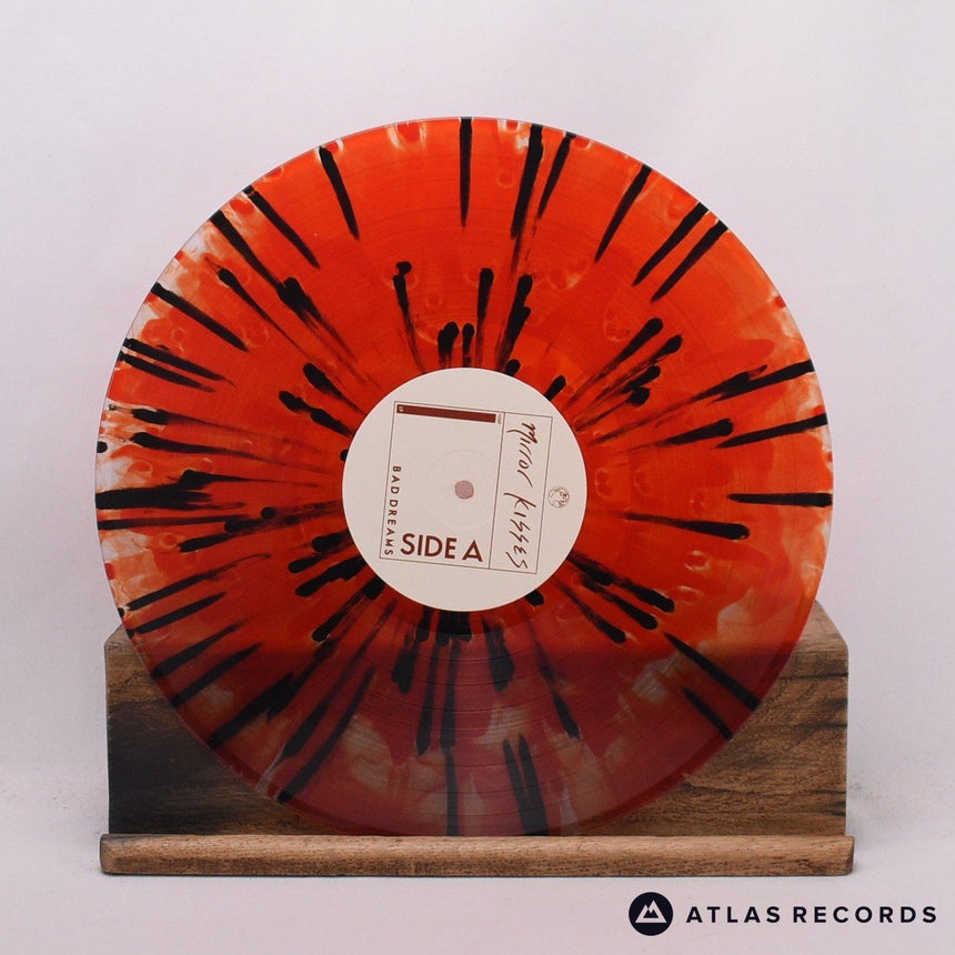 Mirror Kisses - Bad Dreams - Red W/ Black Splatter Lyric Sheet LP Vinyl Record