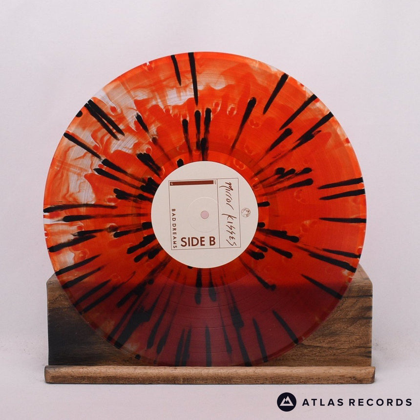 Mirror Kisses - Bad Dreams - Red W/ Black Splatter Lyric Sheet LP Vinyl Record