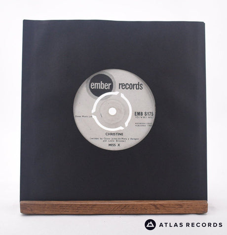 Miss X Christine 7" Vinyl Record - In Sleeve