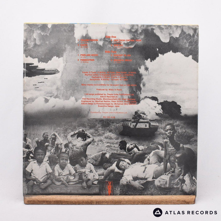 Misty In Roots - Earth - A1 B1 LP Vinyl Record - EX/VG+