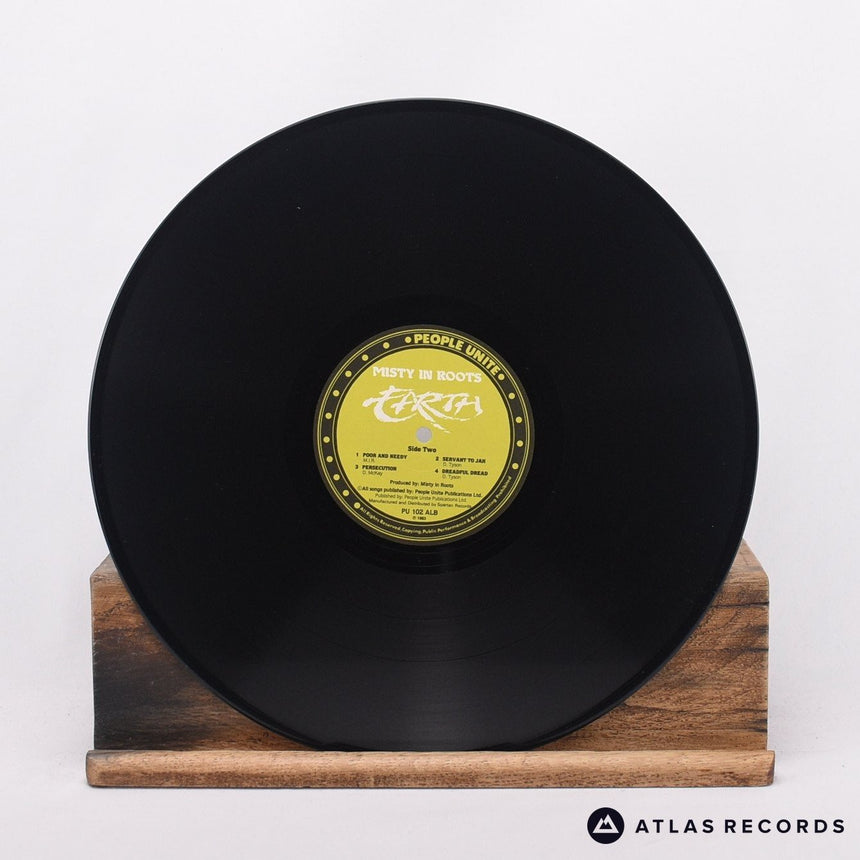 Misty In Roots - Earth - A1 B1 LP Vinyl Record - EX/VG+