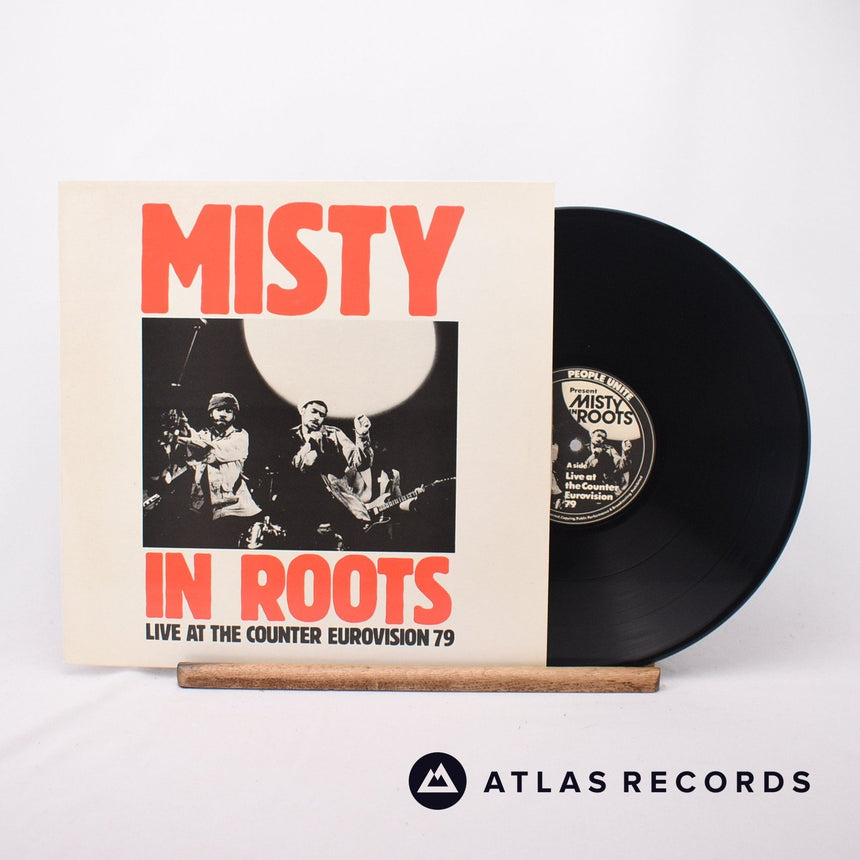 Misty In Roots Live At The Counter Eurovision 79 LP Vinyl Record - Front Cover & Record