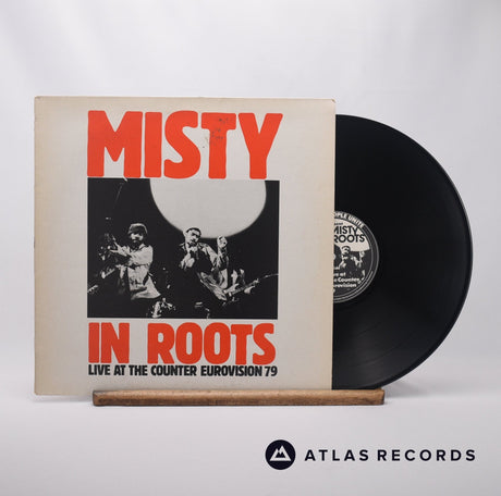 Misty In Roots Live At The Counter Eurovision 79 LP Vinyl Record - Front Cover & Record