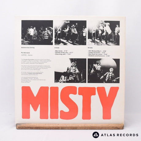 Misty In Roots - Live At The Counter Eurovision 79 - LP Vinyl Record - EX/EX