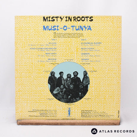 Misty In Roots - Musi-O-Tunya - Mpo A1 B1 LP Vinyl Record - EX/EX