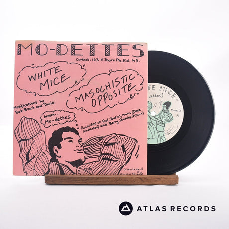 Mo-Dettes White Mice 7" Vinyl Record - Front Cover & Record