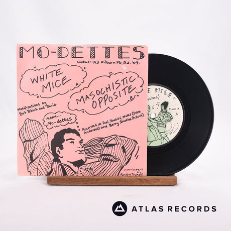 Mo-Dettes White Mice 7" Vinyl Record - Front Cover & Record