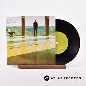 Moby Dream About Me 7" Vinyl Record - Front Cover & Record
