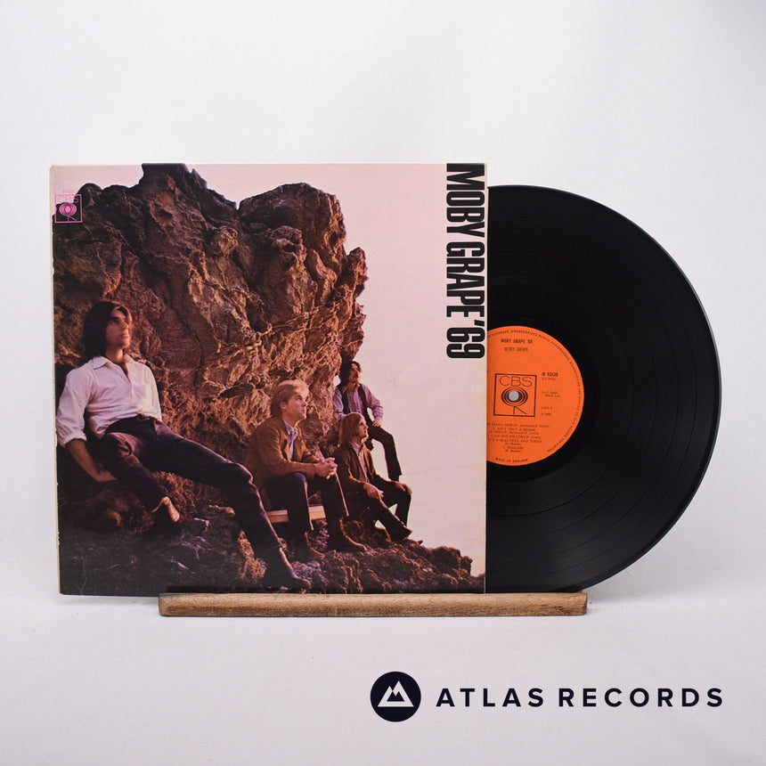 Moby Grape Moby Grape '69 LP Vinyl Record - Front Cover & Record