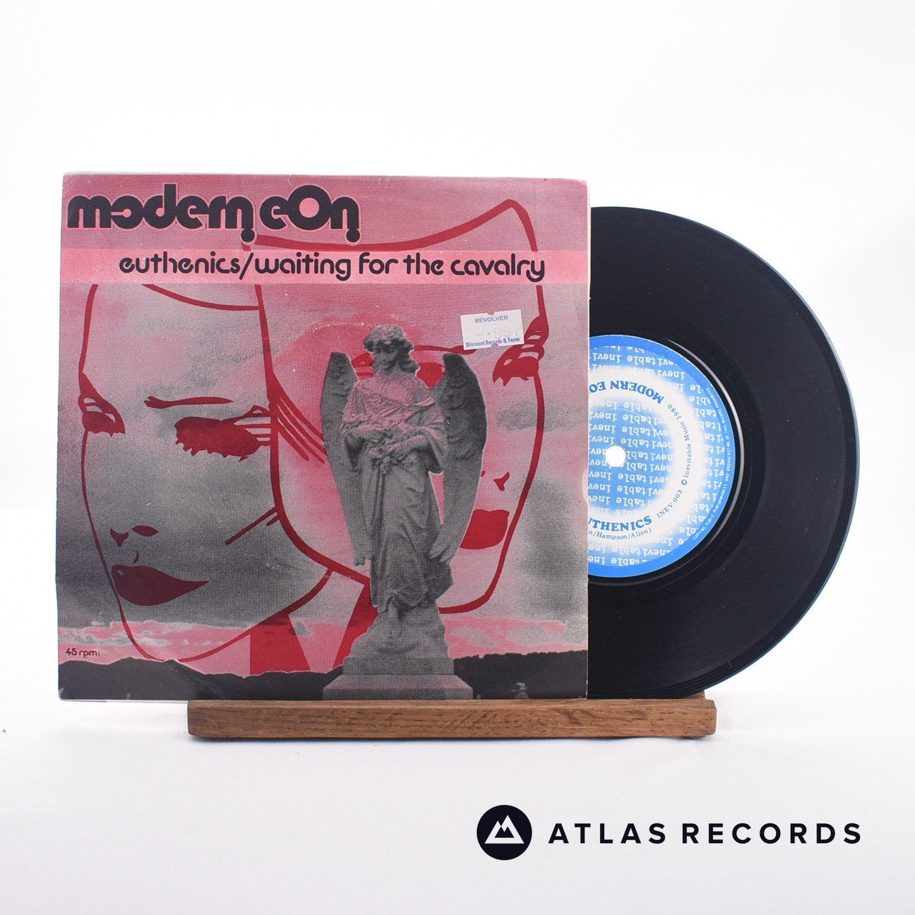 Modern Eon Euthenics 7" Vinyl Record - Front Cover & Record