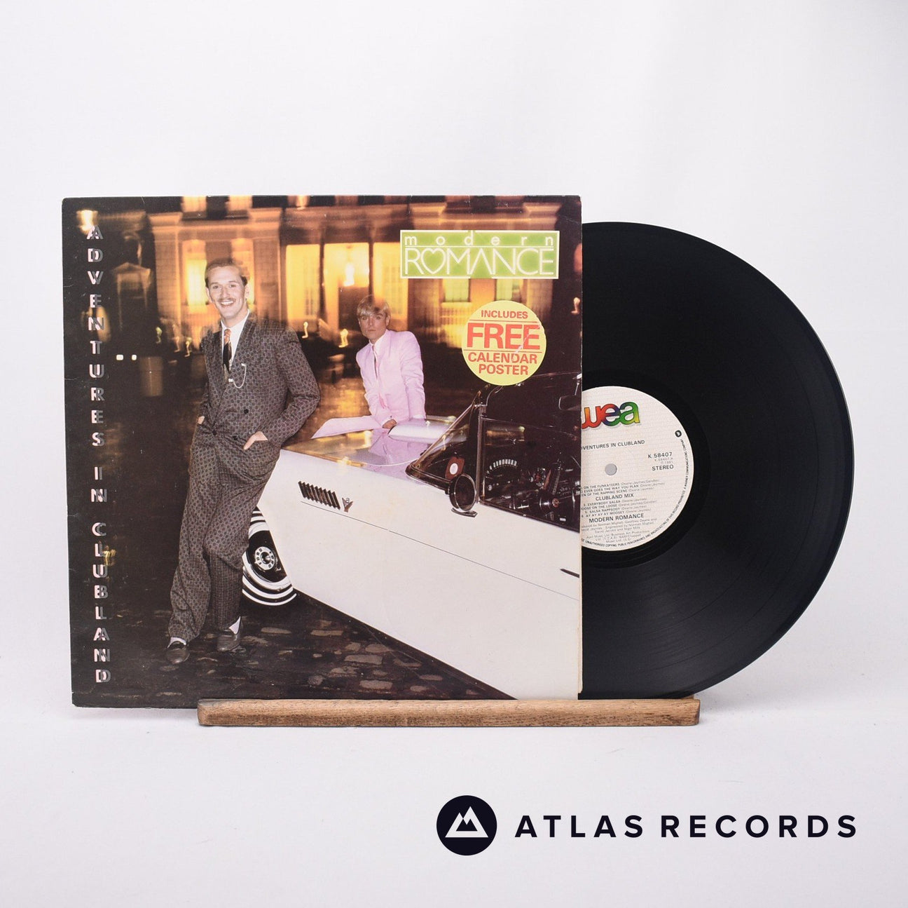 Modern Romance Adventures In Clubland LP Vinyl Record - Front Cover & Record