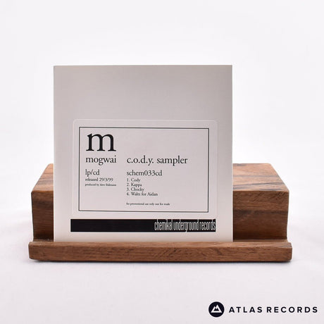 Mogwai C.O.D.Y. Sampler CD Vinyl Record - Front Cover & Record