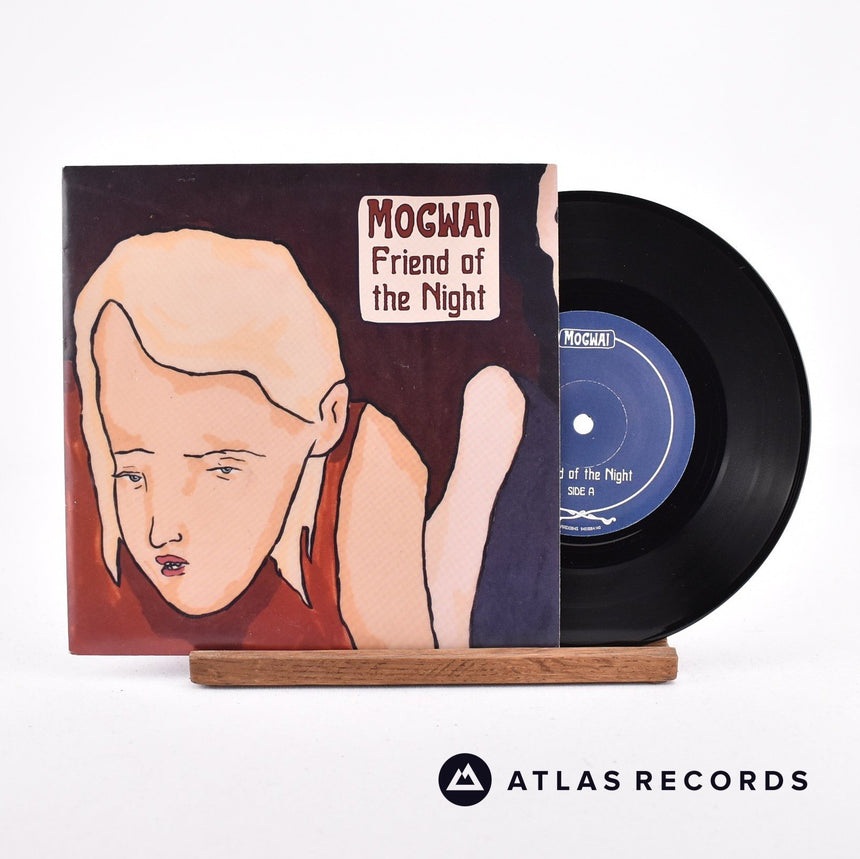 Mogwai Friend Of The Night 7" Vinyl Record - Front Cover & Record