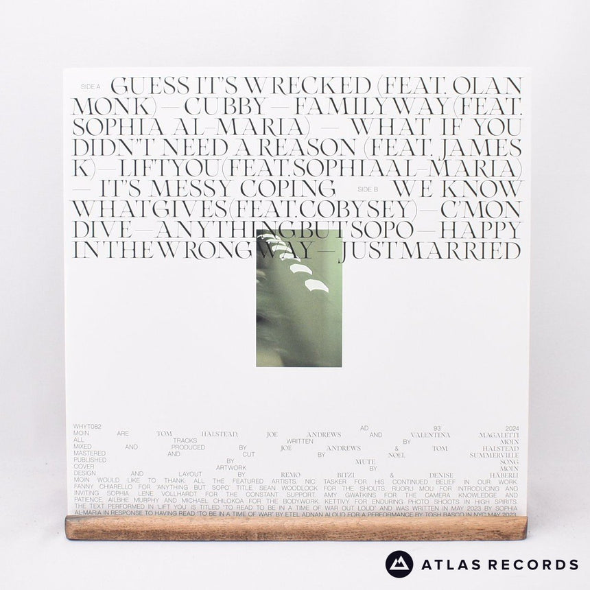 Moin - You Never End - Die-Cut Sleeve A1 B1 LP Vinyl Record - NM/NM