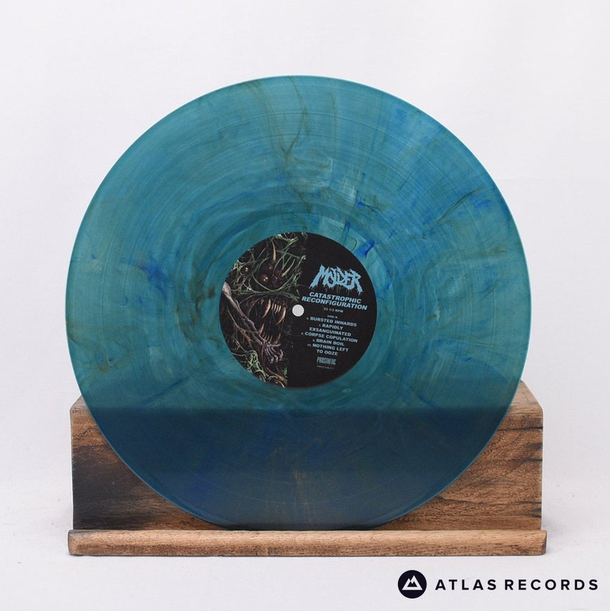 Molder - Catastrophic Reconfiguration - Blue Ooze LP Vinyl Record - NM/NM