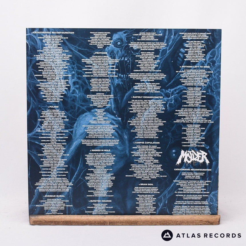 Molder - Catastrophic Reconfiguration - Blue Ooze LP Vinyl Record - NM/NM