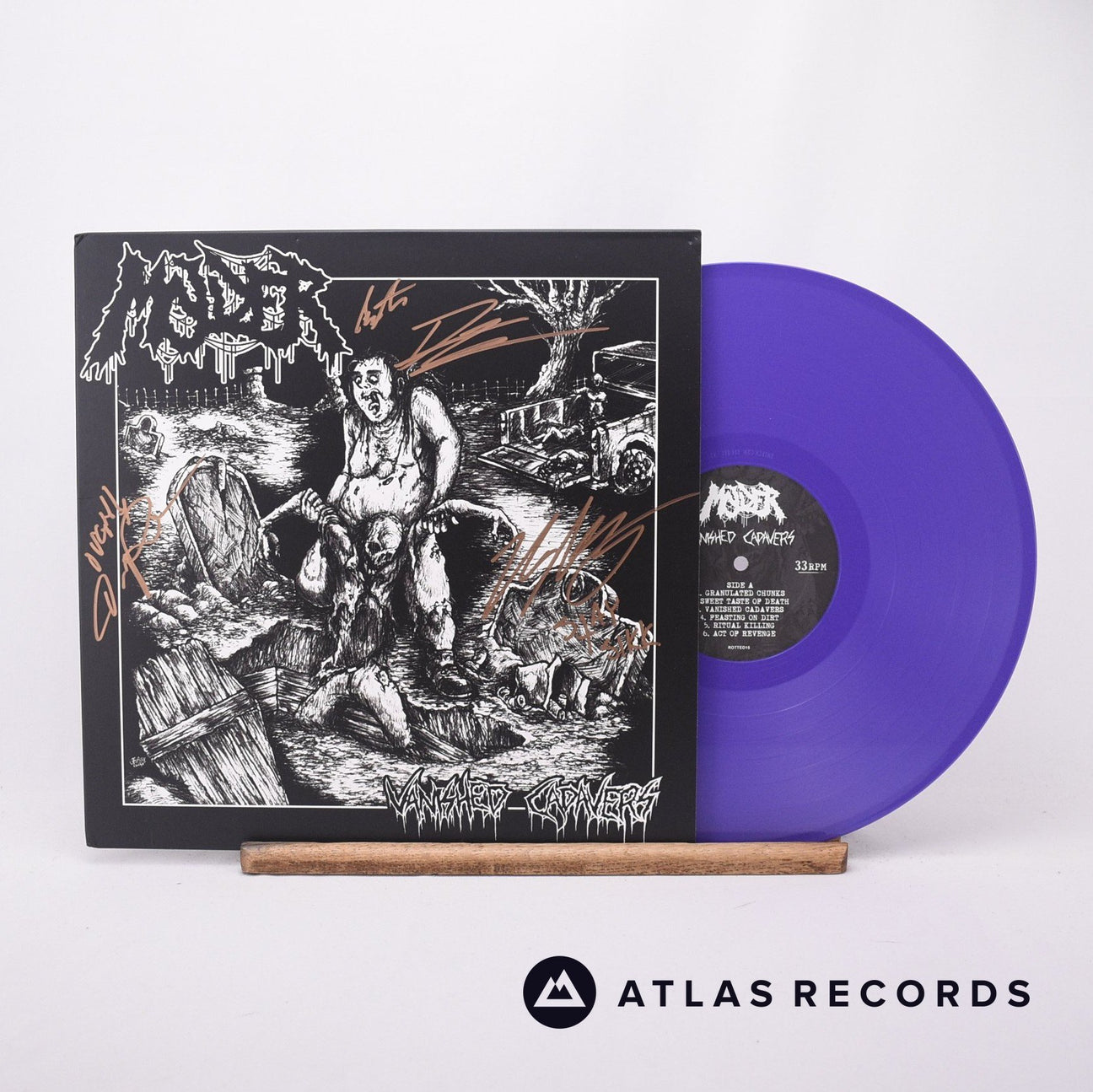 Molder Vanished Cadavers LP Vinyl Record - Front Cover & Record