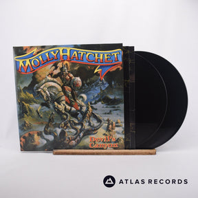 Molly Hatchet Devil's Canyon 2 x LP Vinyl Record - Front Cover & Record