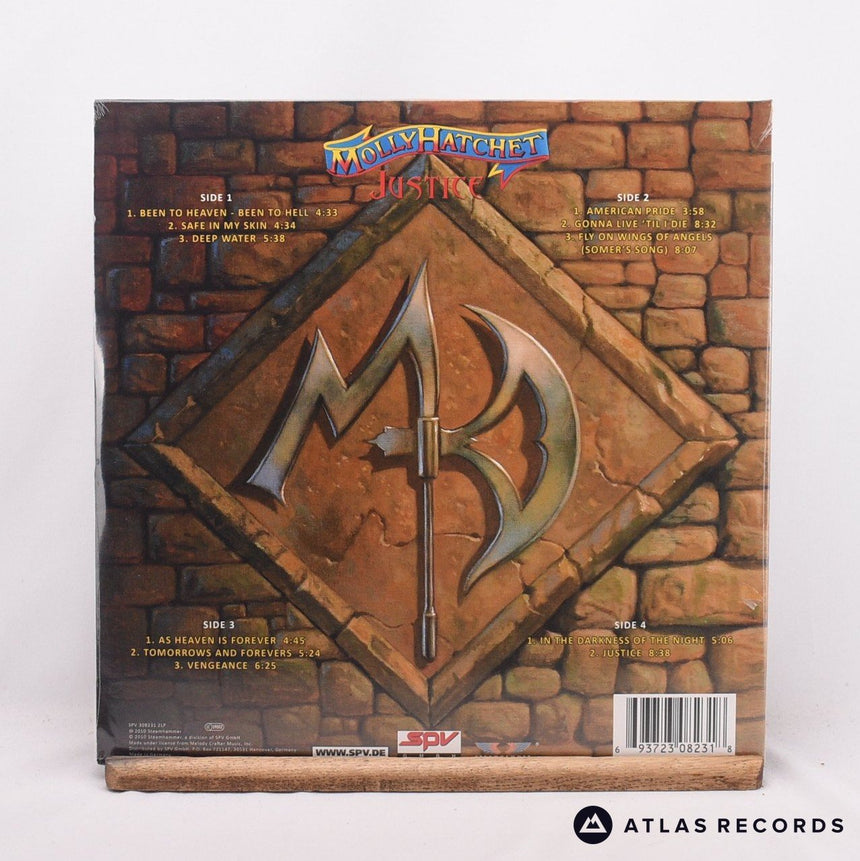 Molly Hatchet - Justice - Sealed Gatefold 2 x LP Vinyl Record - NEW