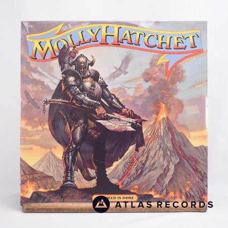Molly Hatchet The Deed Is Done LP Vinyl Record - Front Cover & Record