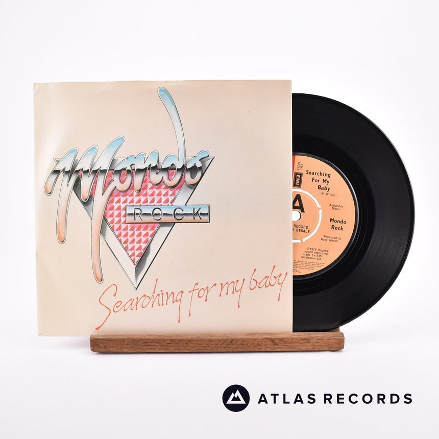 Mondo Rock Searching For My Baby 7" Vinyl Record - Front Cover & Record
