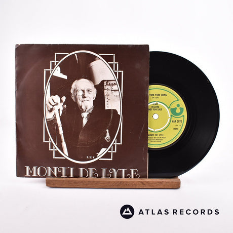 Monti De Lyle The Yum Yum Song 7" Vinyl Record - Front Cover & Record