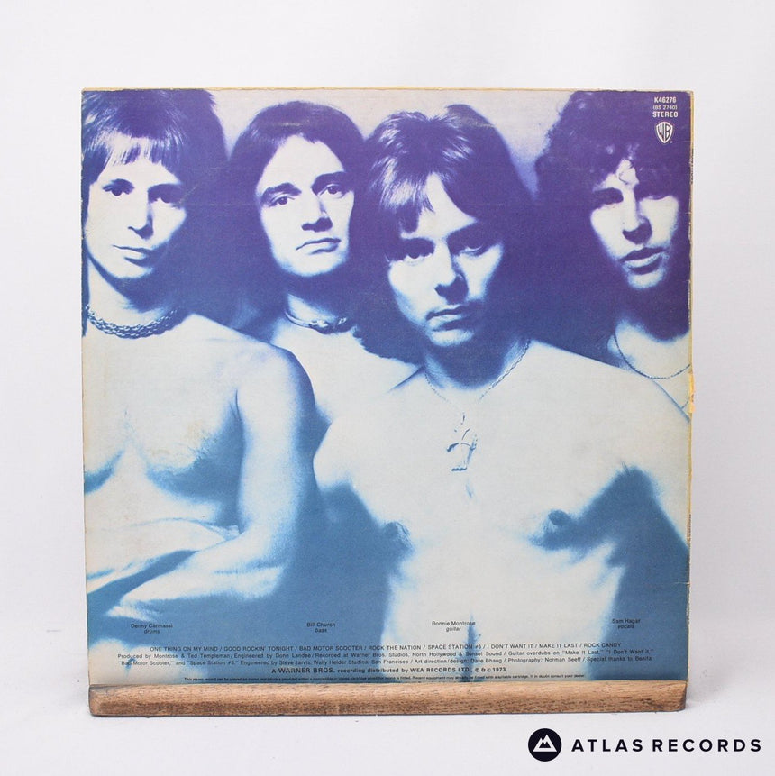 Montrose - Montrose - LP Vinyl Record - VG+/EX