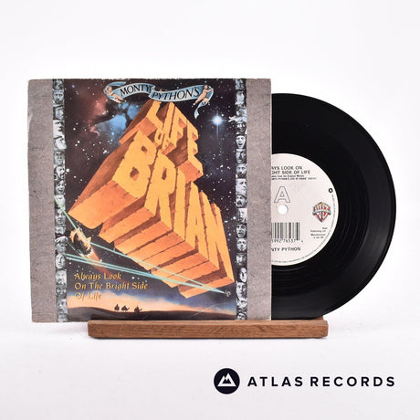 Monty Python Always Look On The Bright Side Of Life 7" Vinyl Record - Front Cover & Record