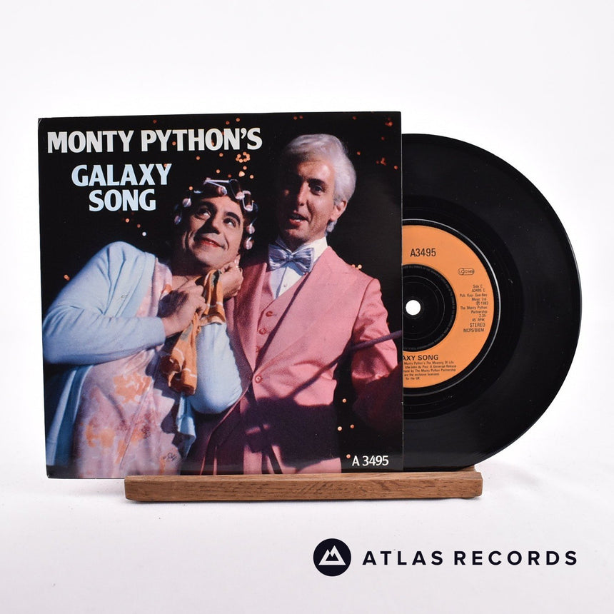 Monty Python Galaxy Song 7" Vinyl Record - Front Cover & Record