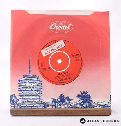 Moon Martin - Hot Nite In Dallas - 7" Vinyl Record - EX/NM
