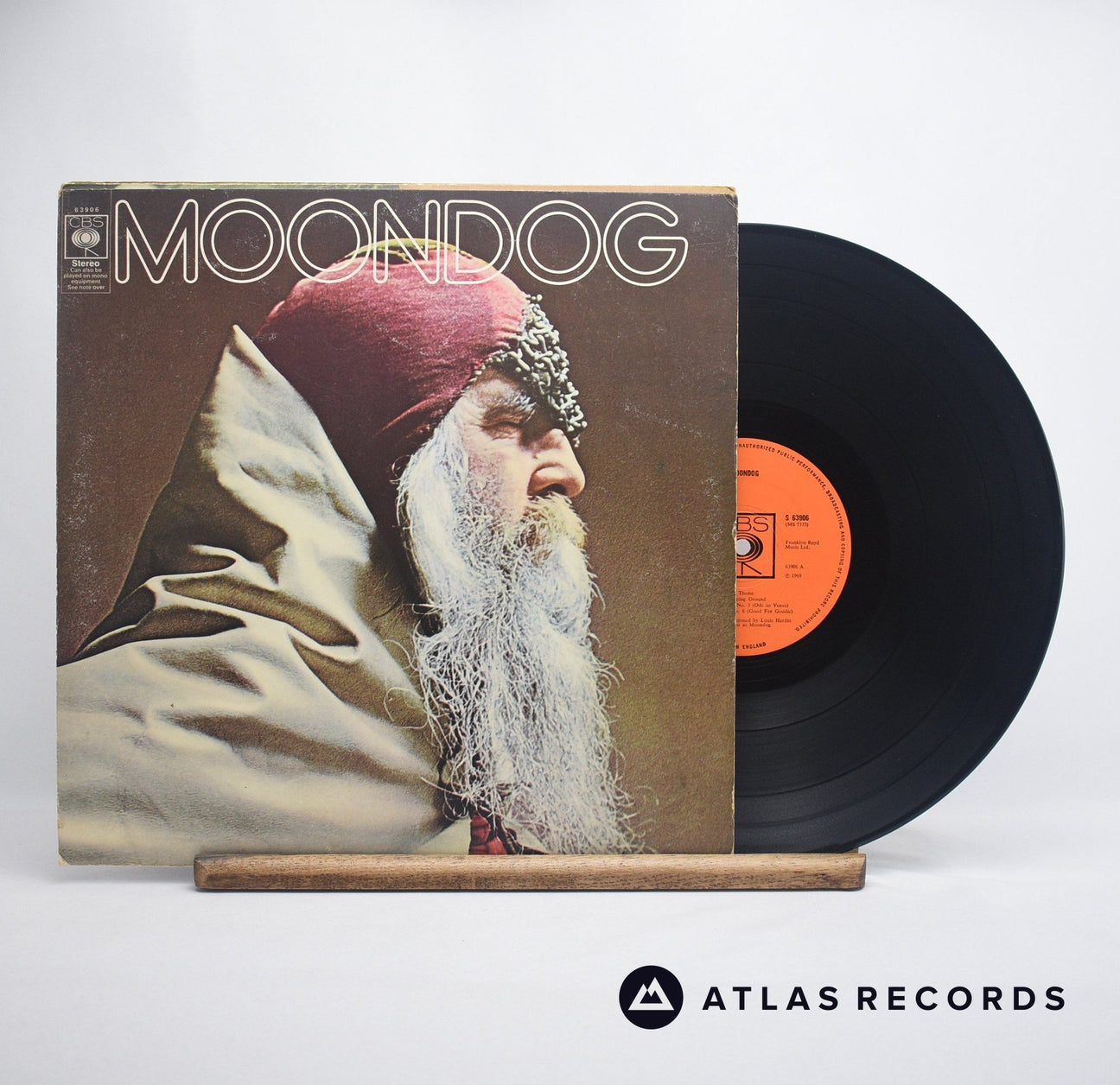 Moondog Moondog LP Vinyl Record - Front Cover & Record