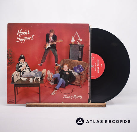 Moral Support Zionic Bonds LP Vinyl Record - Front Cover & Record