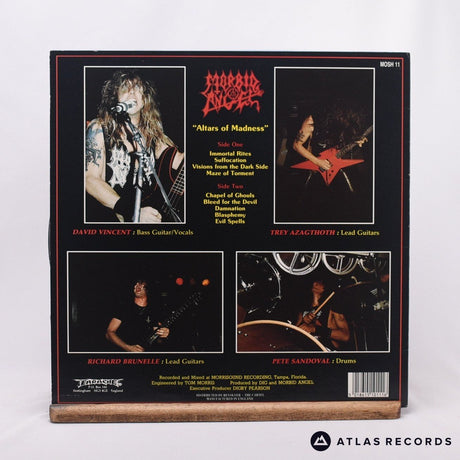 Morbid Angel - Altars Of Madness - Mpo A1 B1 LP Vinyl Record - EX/EX