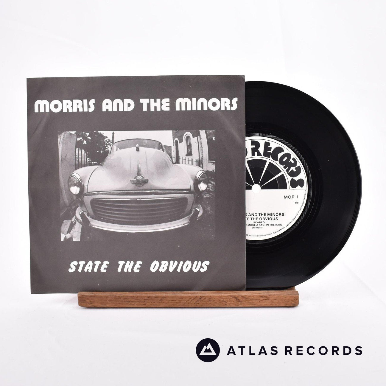 Morris And The Minors State The Obvious 7" Vinyl Record - Front Cover & Record