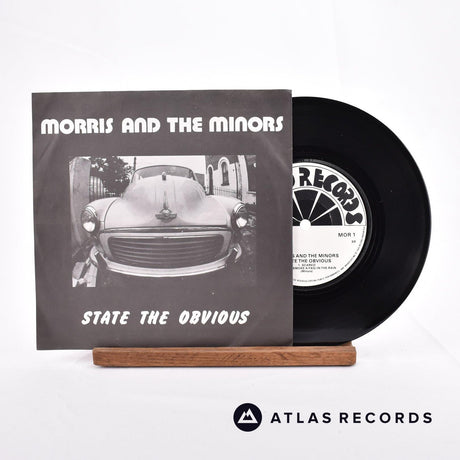 Morris And The Minors State The Obvious 7" Vinyl Record - Front Cover & Record