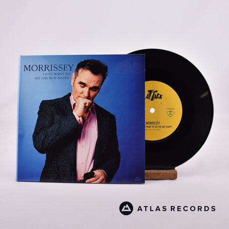 Morrissey I Just Want To See The Boy Happy 7" Vinyl Record - Front Cover & Record