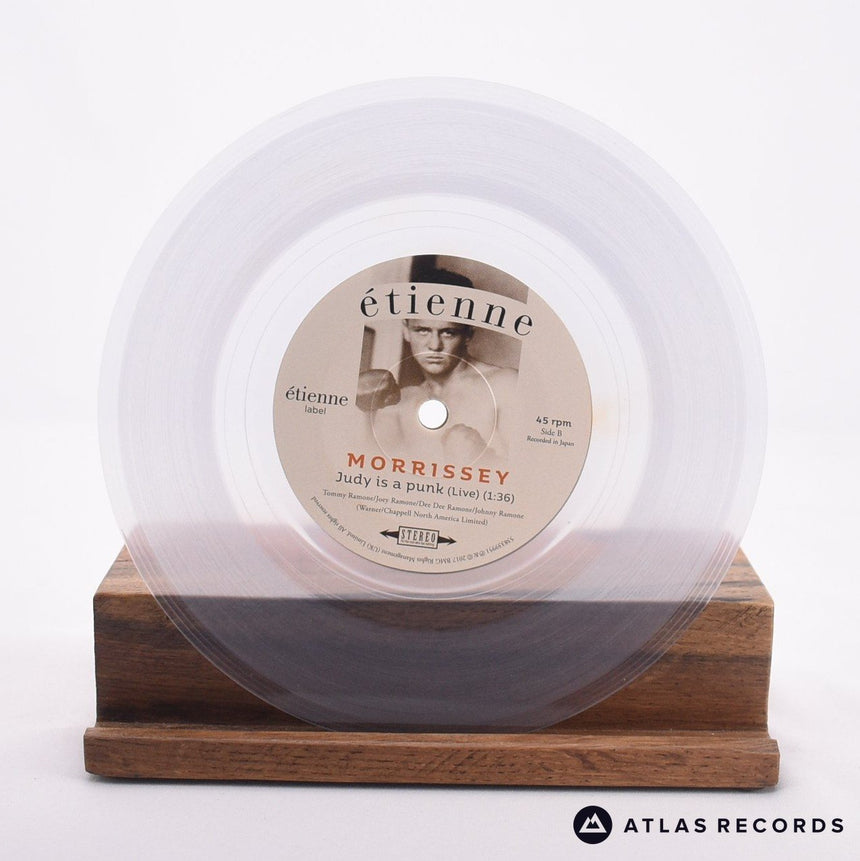 Morrissey - Spent The Day In Bed - Clear 7" Vinyl Record - NM/EX